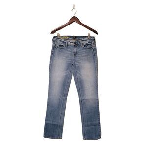 J. Crew Womens Jeans Blue 29S Matchstick Stretch Denim Pants Light Rinse